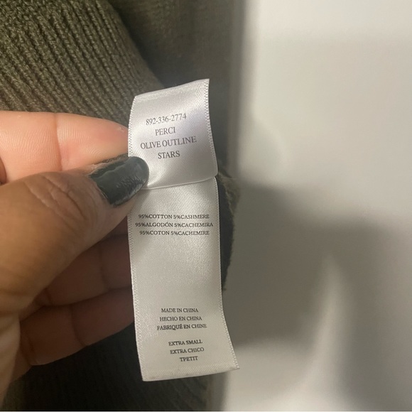 Rails Perci Olive Star Sweater - Picture 7 of 7